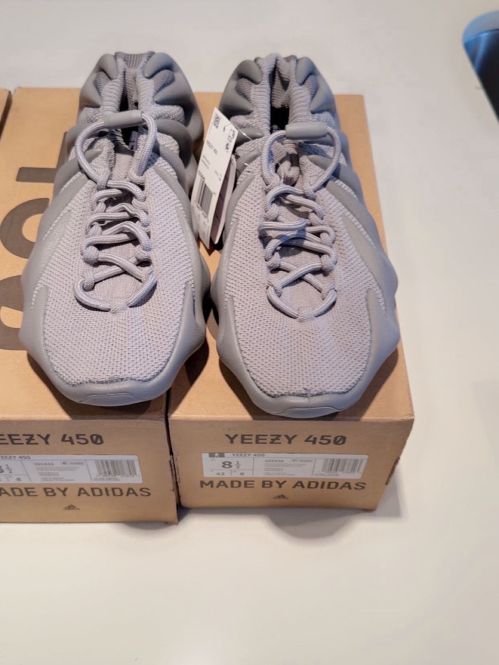 adidas Yeezy 450 Low Sneaker in Light Gray